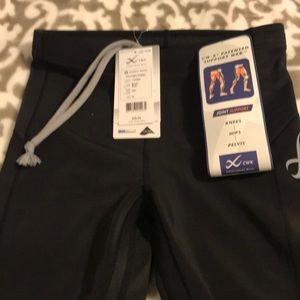 CE-X exercise pants with joint support.